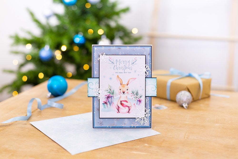 SS - Watercolour Christmas - Embossing Folder Set - Snowflake Edges