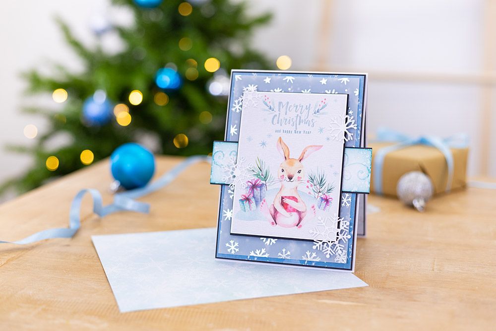 Sara Signature Watercolour Christmas Acrylic Stamp Set - Joyful Wishes