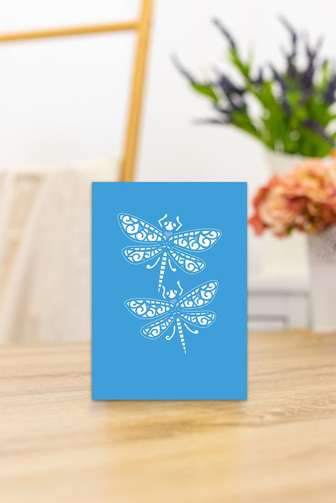 Gemini 3-in-1 Create a Card Die - Daisies & Dragonflies