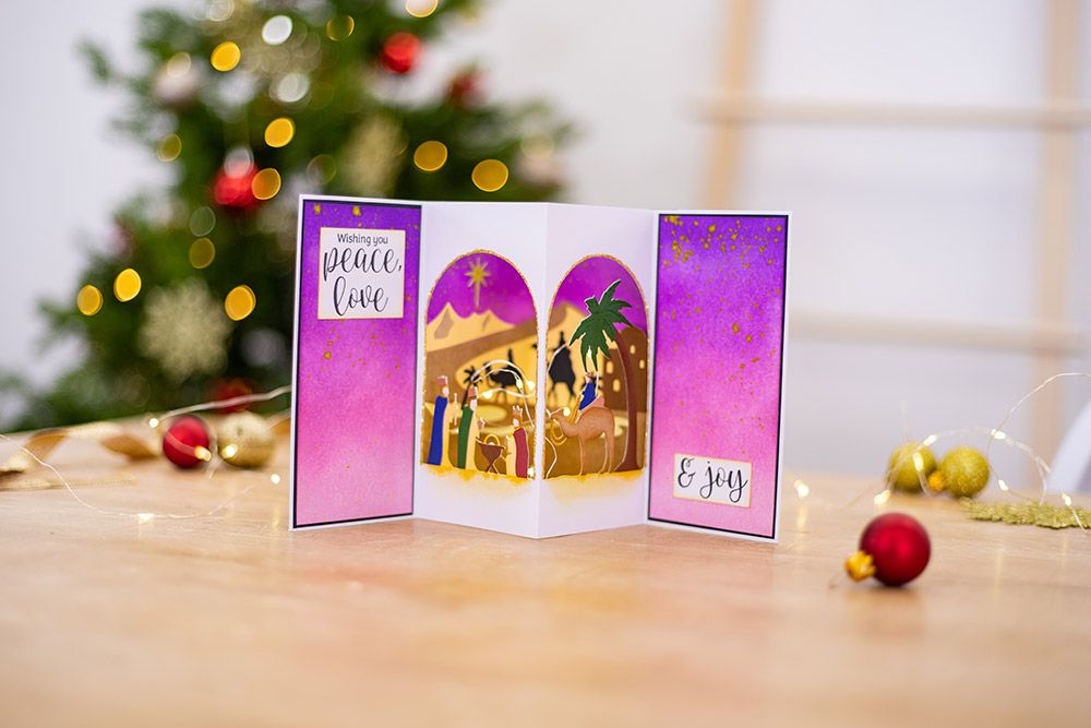 Gemini - Stamp & Die - Scenes of Light collection - Wise Men of Light
