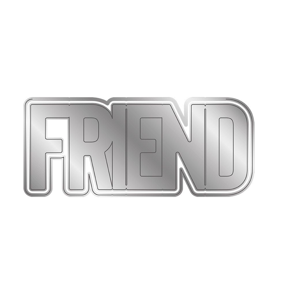Gemini - Metal Die - Expressions - Shaped Word - Friend