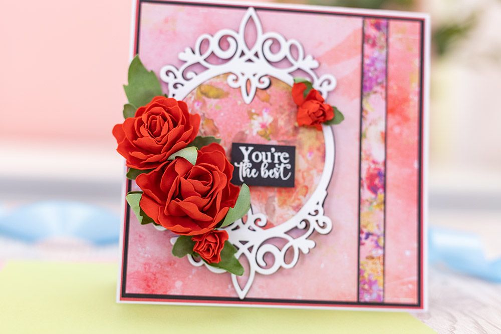 Sara Signature Say It With Flowers - 9"x12" Flower Forming Foam Pack