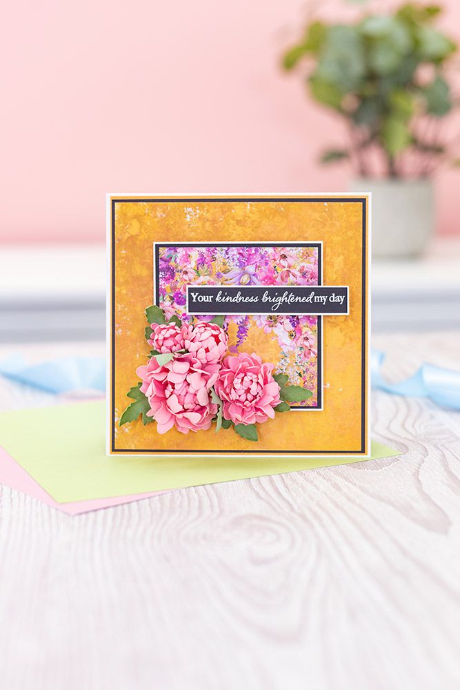 Sara Signature Say It With Flowers - 6 x 6 Paper Pad