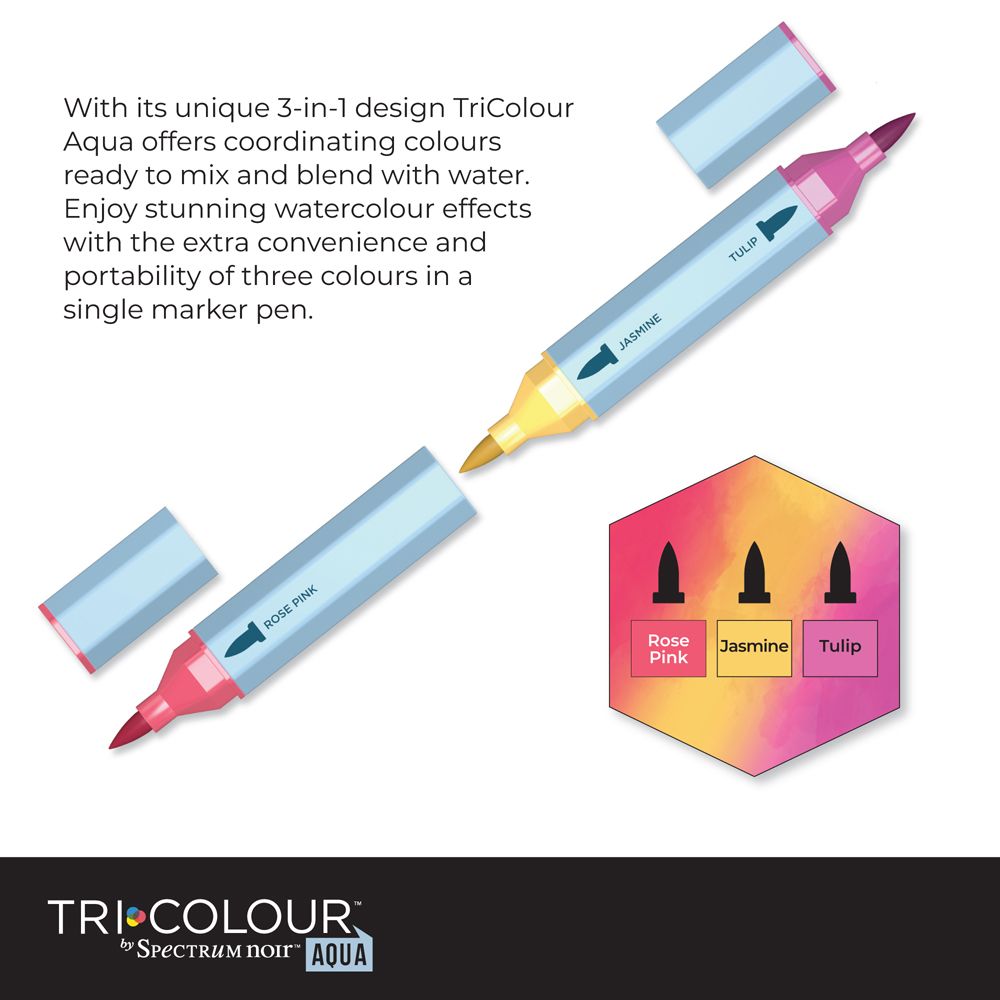 SN-TriColour Aqua-Colour Basics 3pc