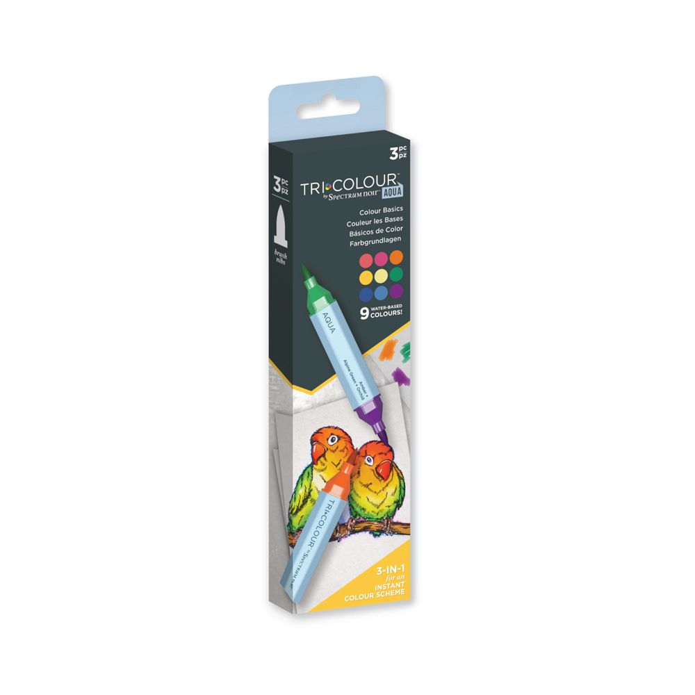 SN-TriColour Aqua-Colour Basics 3pc