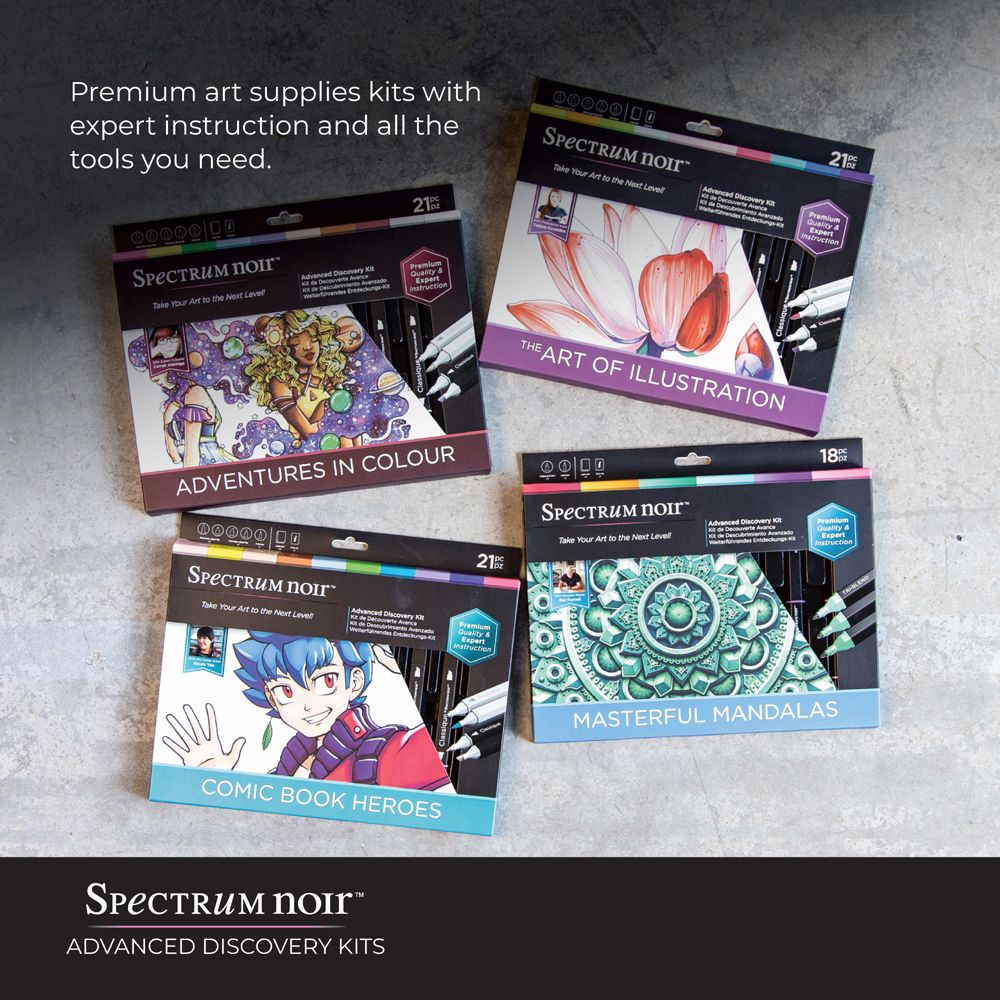 Spectrum Noir Adv Discovery Kit - Masterful Mandalas