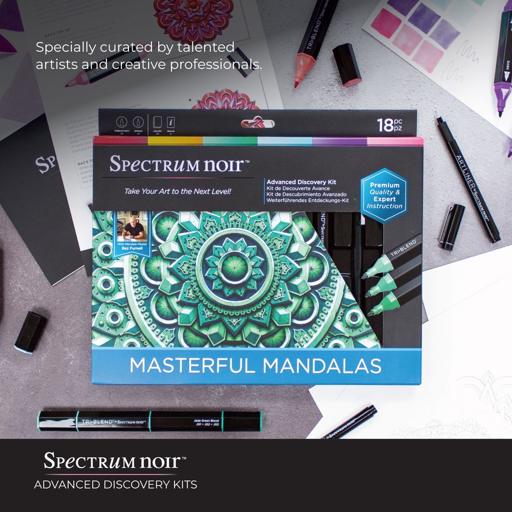 Spectrum Noir Adv Discovery Kit - Masterful Mandalas
