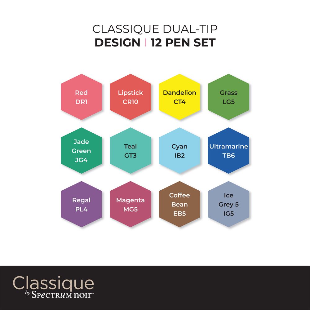 Spectrum Noir Classique (12PC) - Design