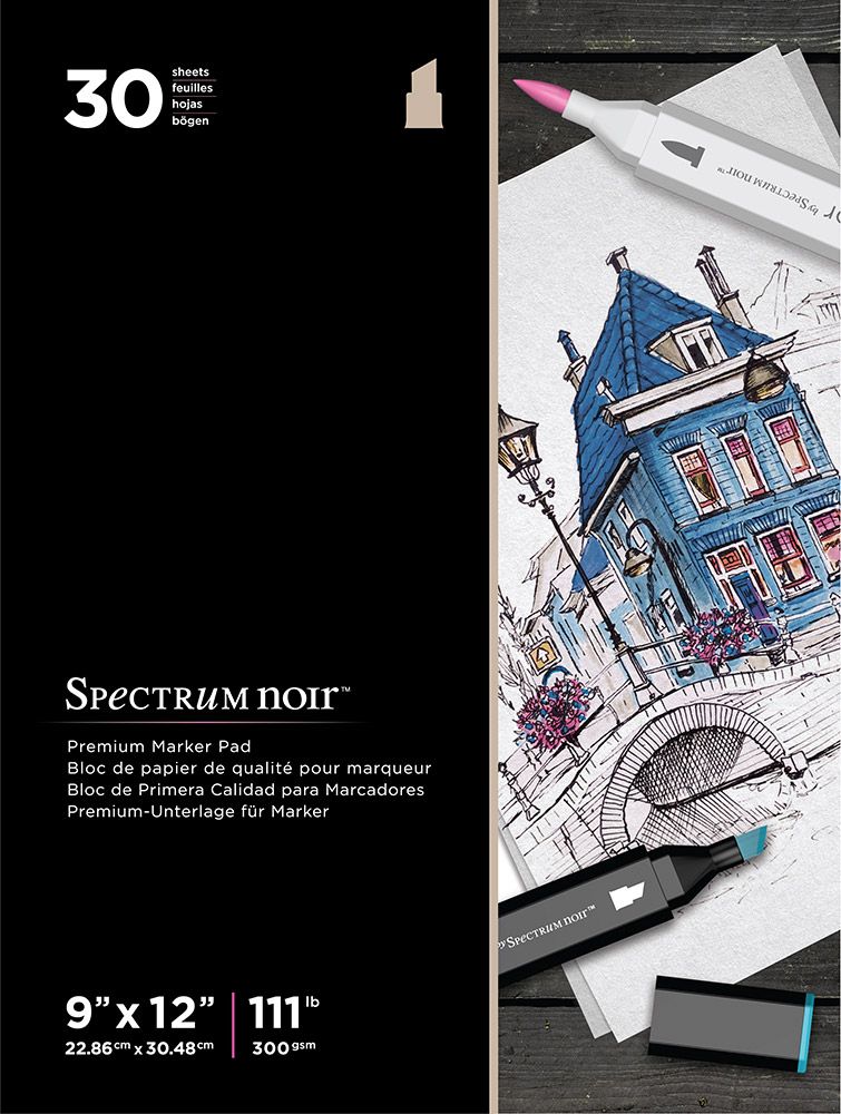 Spectrum Noir 9x12 Premium Marker Paper Pad