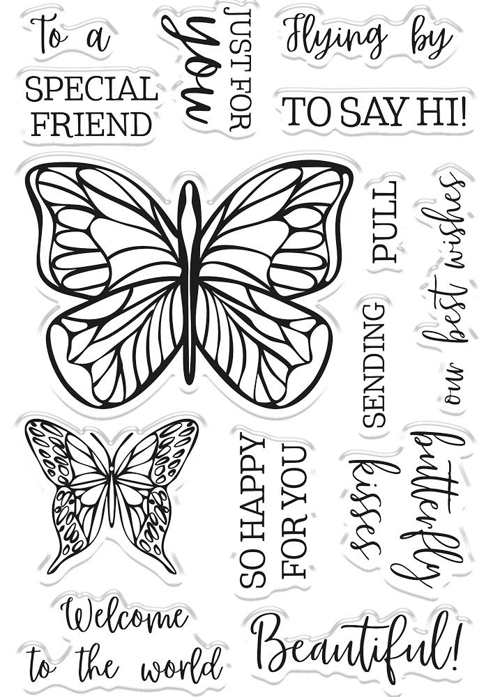 Gemini - Stamp & Die - Butterfly Kisses