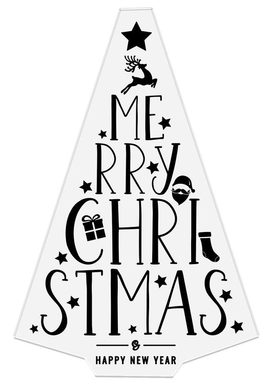 CC - Photopolymer Stamp - Merry Christmas Tree