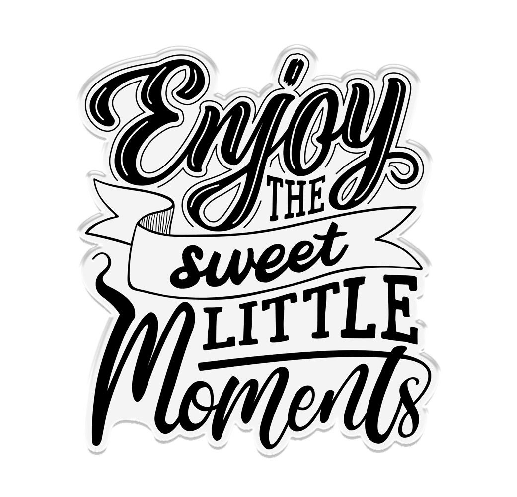 Crafters Companion - Photopolymer Stamp - Sweet little moments
