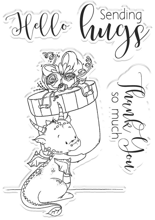 Lee Holland Photopolymer Stamp - Thank You