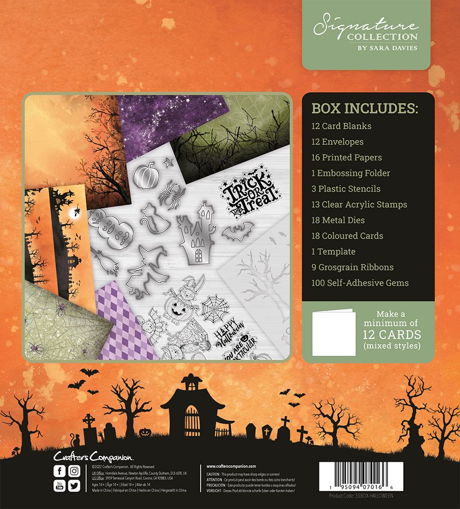 Happy Halloween - 6"x6" Paper Pad (32 sheets)