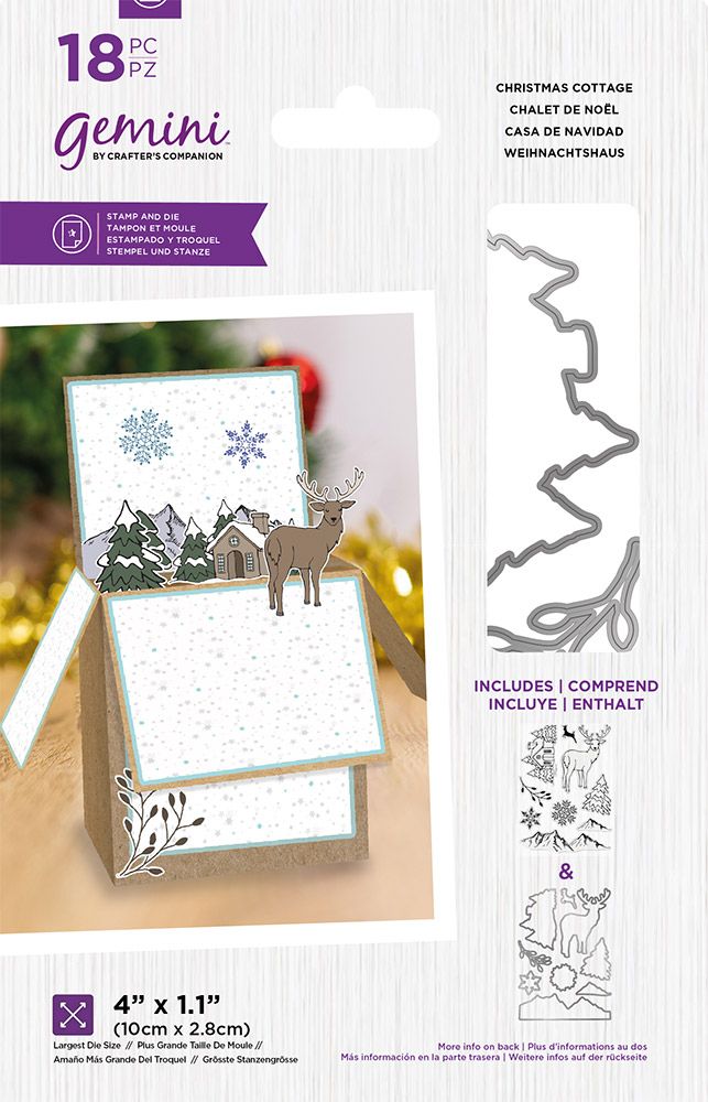 Stamp and Die - Christmas Cottage