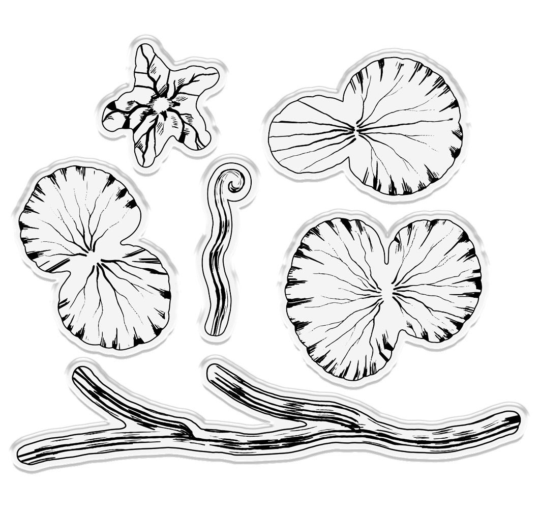 Gemini Decoupage Flower Stamp and Die - Fragrant Sweet Pea