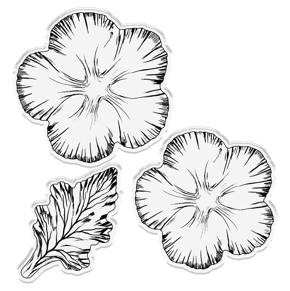 Gemini Decoupage Flower Stamp and Die - Timeless Carnations