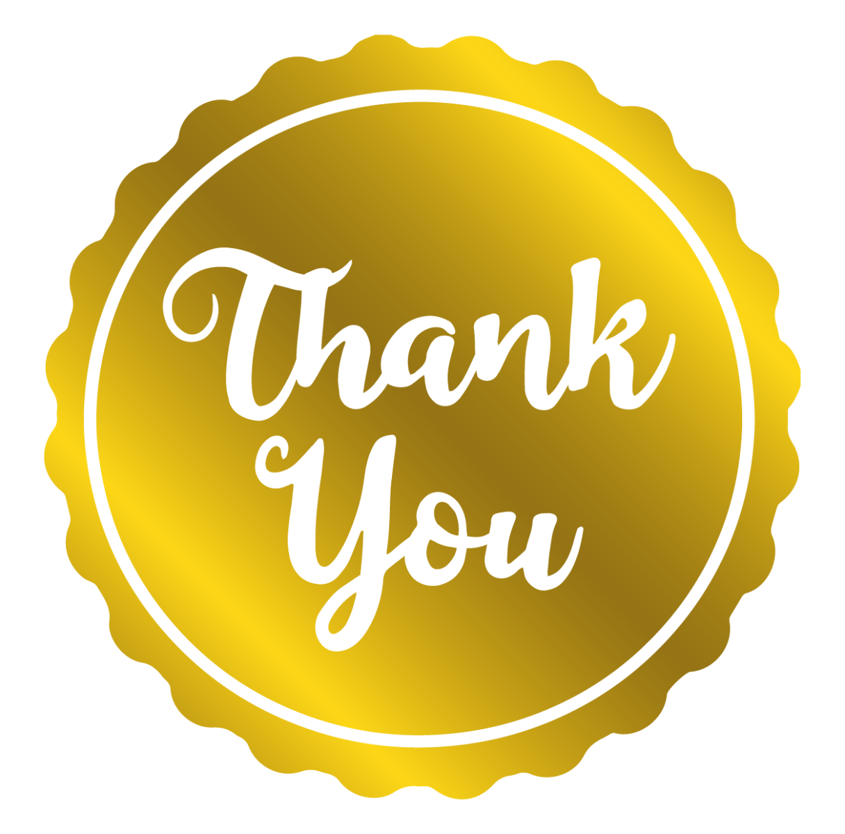 Gemini Expressions Foil Stamp Die - Thank You Very Much