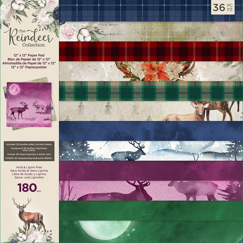 The Reindeer Collection - 12x12 Paper Pad