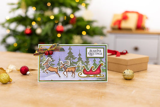 Sara Signature Twas the Night Before Christmas - Gold Twine