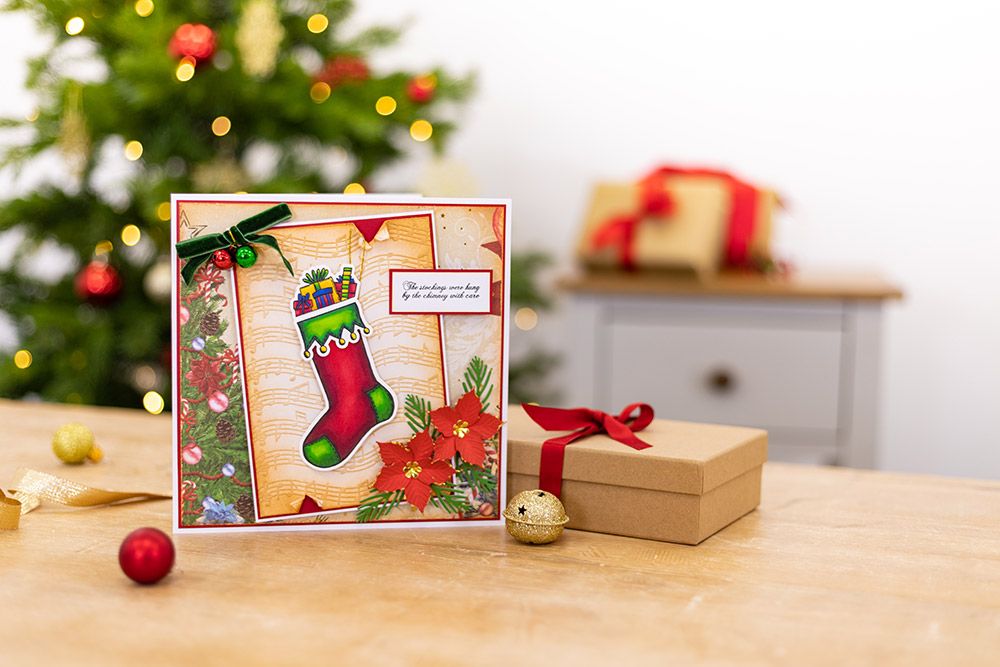 Sara Signature Twas the Night Before Christmas - Stamp & Die - Build-A-Stocking
