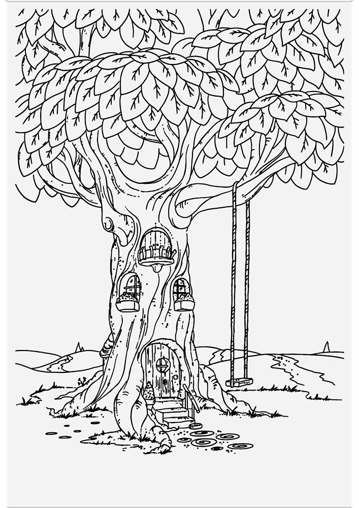 Lee Holland Photopolymer Stamp - Treehouse