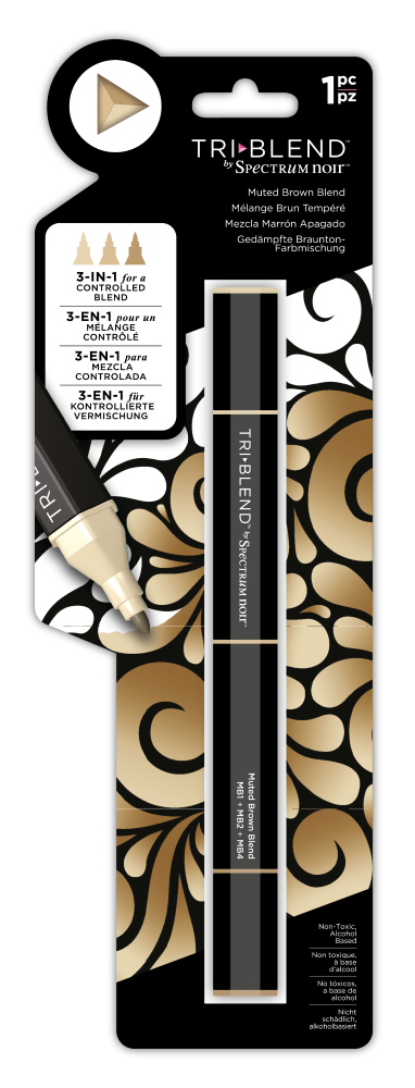 Spectrum Noir TriBlend - Muted Brown Blend