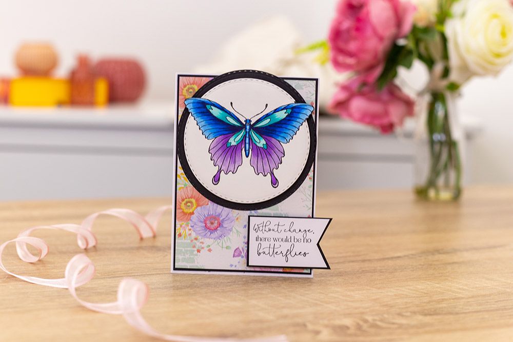 Crafters Companion - Photopolymer Stamp - Dreams Take Flight