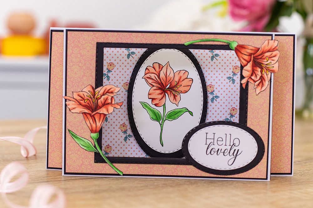 Crafters Companion - Photopolymer Stamp - Hello Lovely
