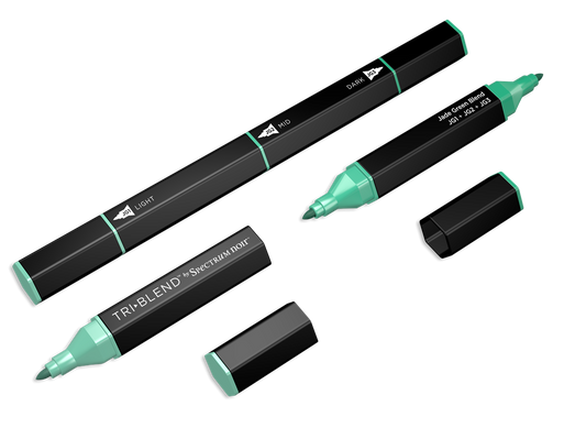 Spectrum Noir Triblend Markers - Jade Green Blend