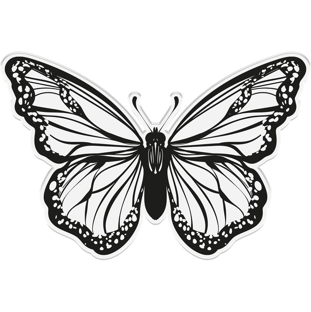 Sara Signature - Vintage Butterflies - Stamp and Die - Monarch