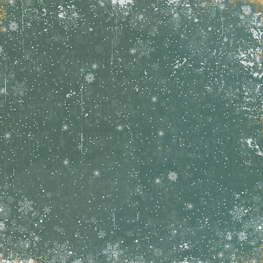 Vintage Snowman 12 x 12" Paper Pad