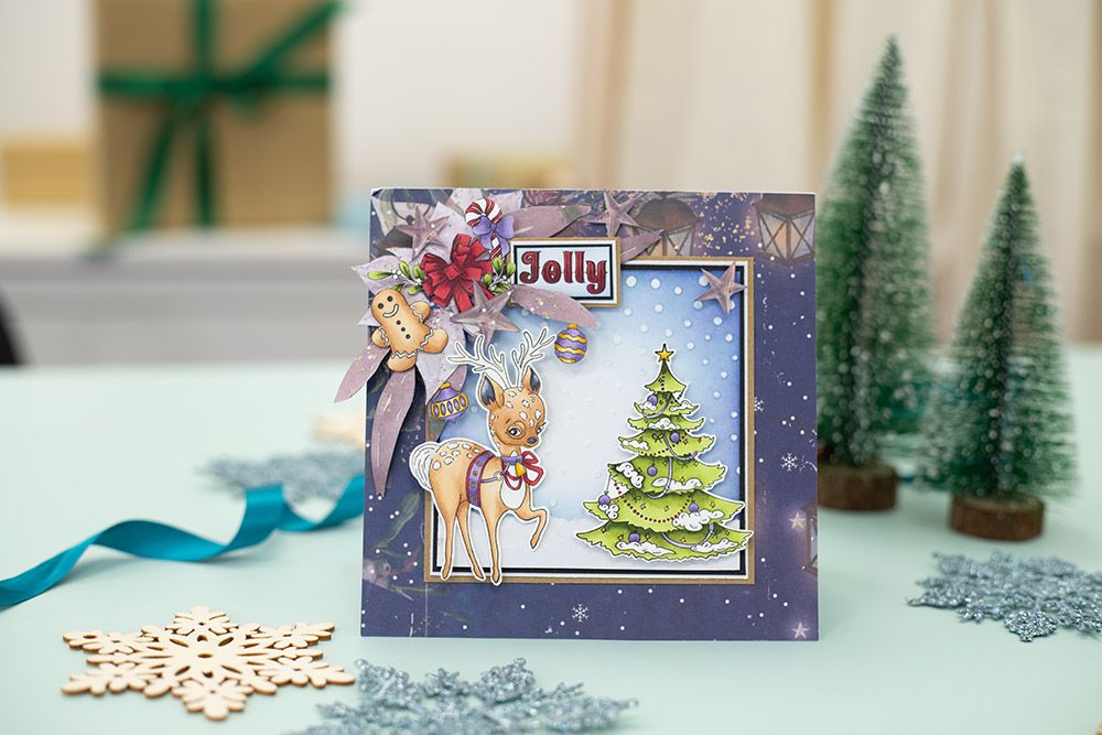 Vintage Snowman 12 x 12" Paper Pad