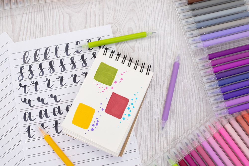 Violet Studio Dual Tipped Pens - 100pk