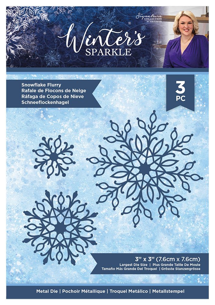 Sara Signature Winters Sparkle - Snowflake Flurry