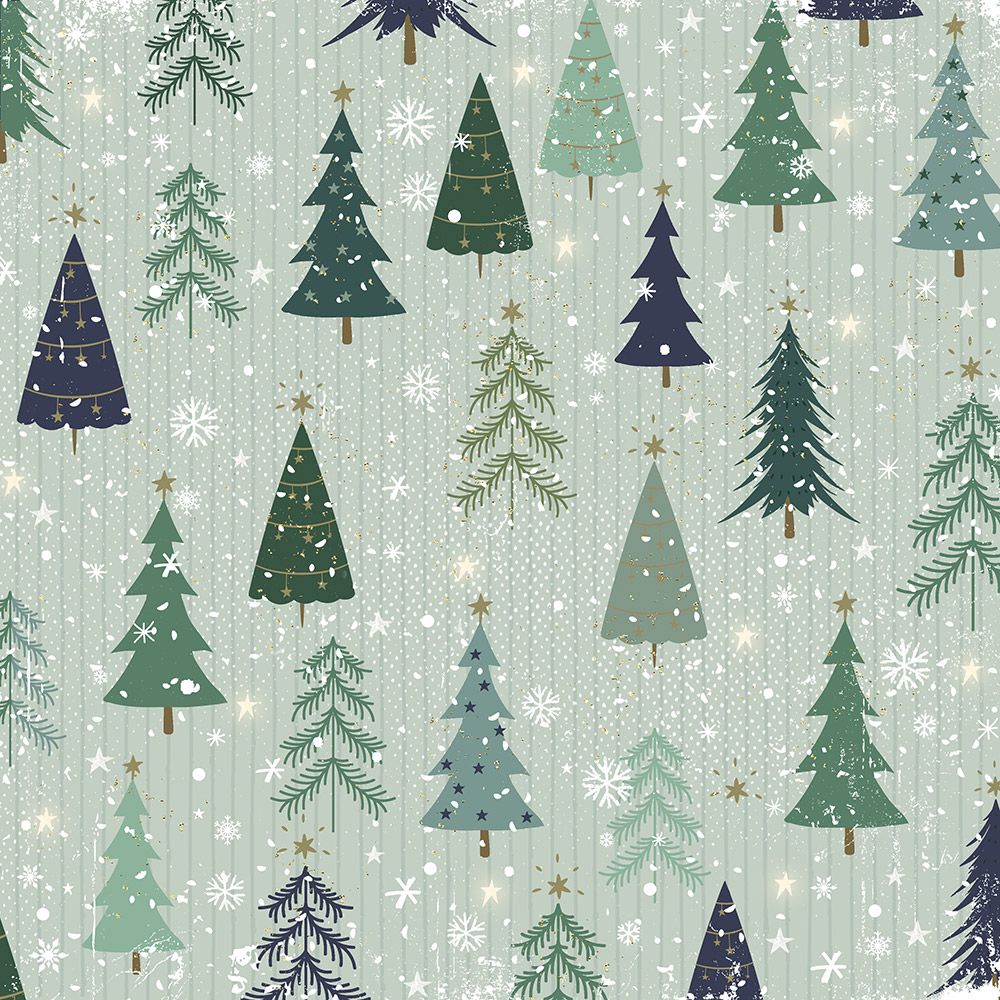 Crafter's Companion Winter Solstice Paper Pad, 12 x 12 Inch