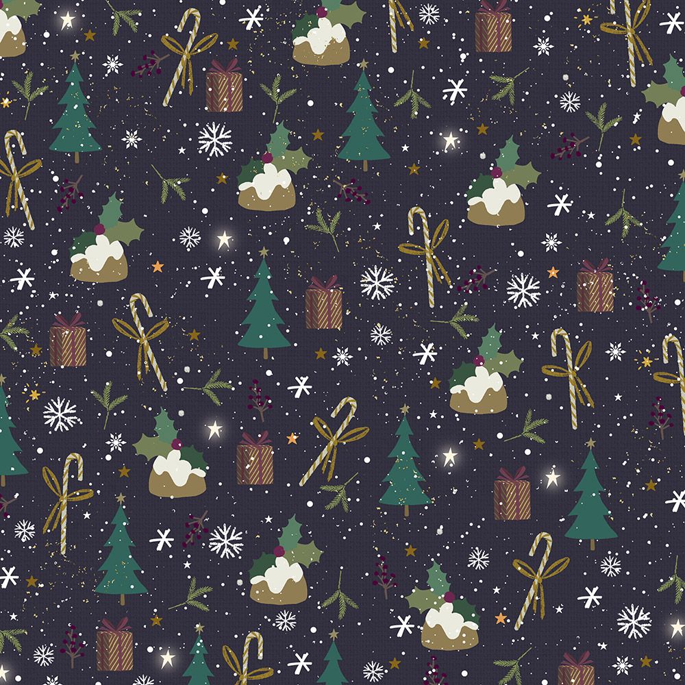 Crafter's Companion Winter Solstice Paper Pad, 12 x 12 Inch