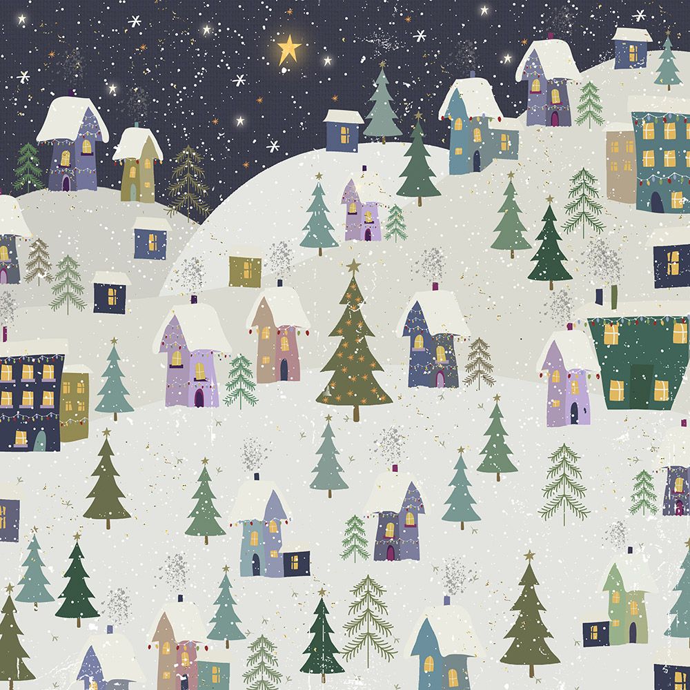 Crafter's Companion Winter Solstice Paper Pad, 12 x 12 Inch