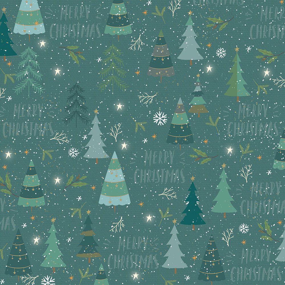 Crafter's Companion Winter Solstice Paper Pad, 12 x 12 Inch