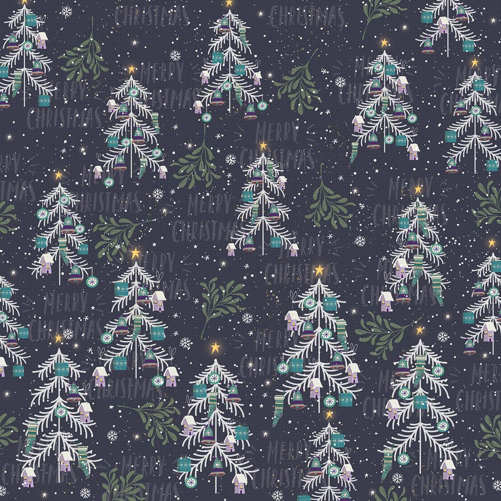 Crafter's Companion Winter Solstice Paper Pad, 12 x 12 Inch
