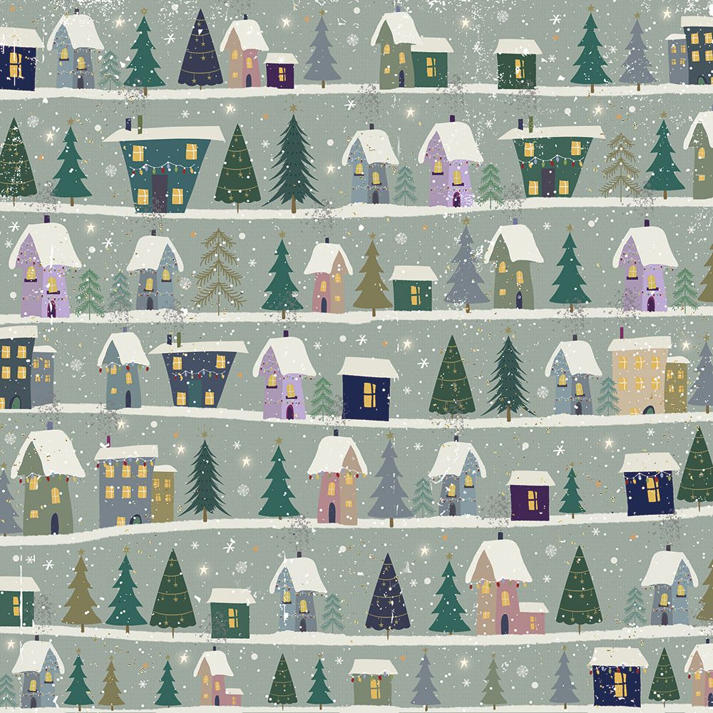 Crafter's Companion Winter Solstice Paper Pad, 12 x 12 Inch