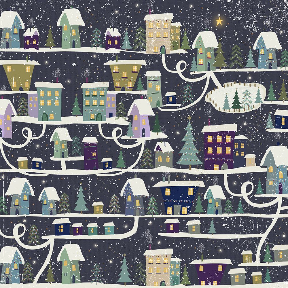 Crafter's Companion Winter Solstice Paper Pad, 12 x 12 Inch