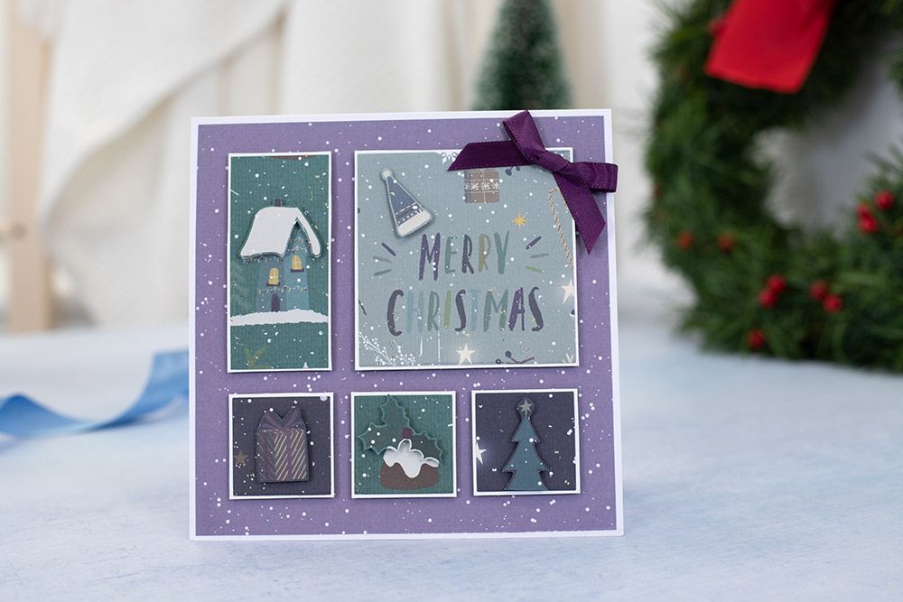 Crafter's Companion Winter Solstice Paper Pad, 12 x 12 Inch