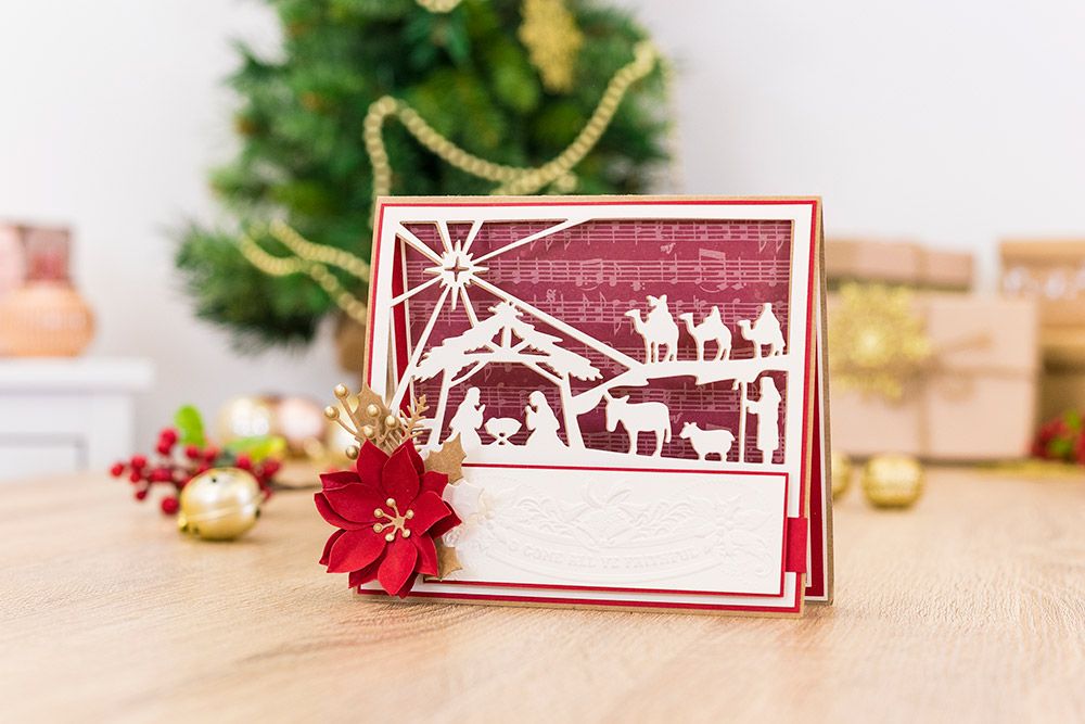 Gemini 6x4 Christmas Create-a-Card Die - Bethlehem