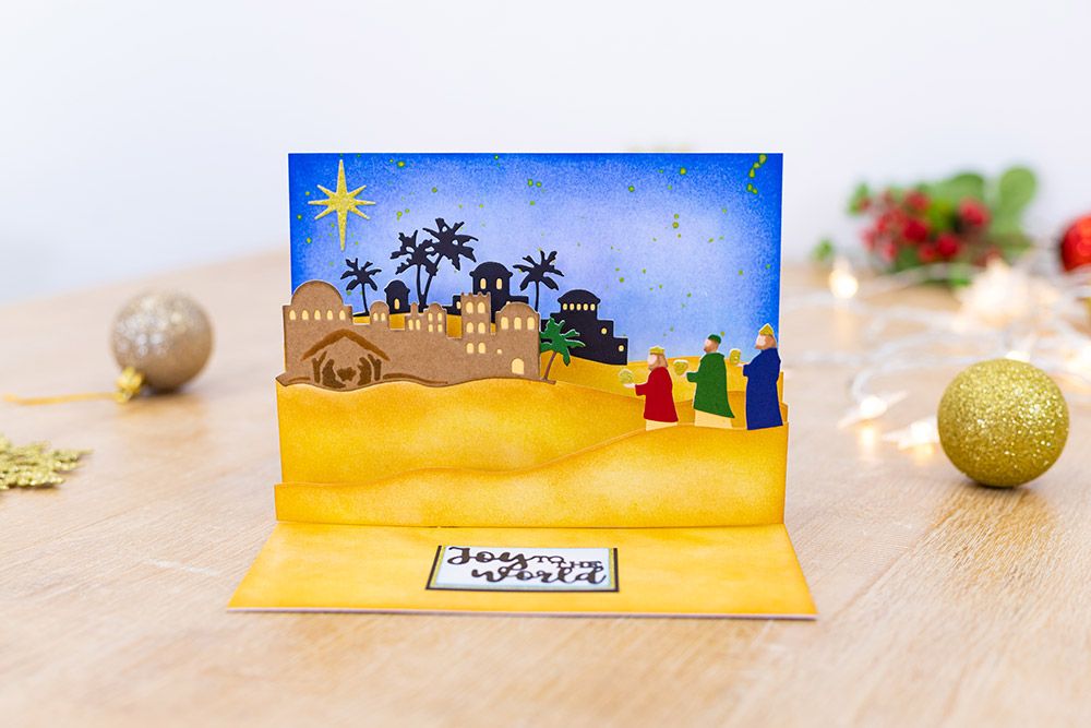 Gemini - Metal Die - Edgeable - A Bethlehem Scene