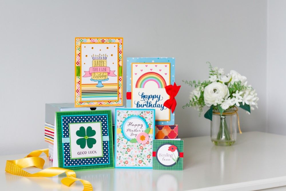 Crafter's Companion - Bright and Beautiful Pop Out Card Making Kit