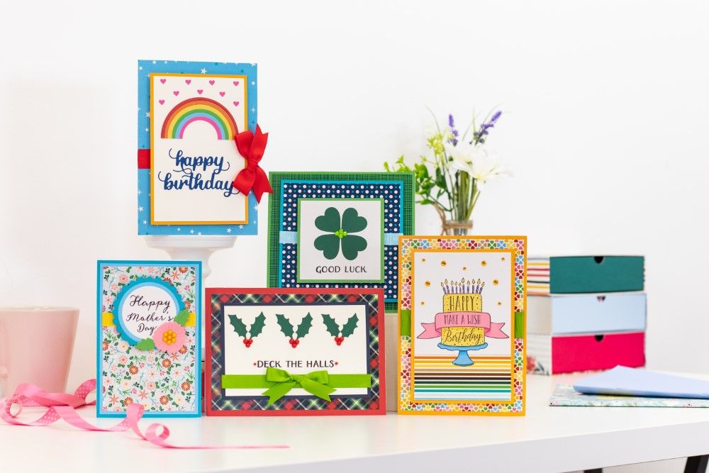 Crafter's Companion - Bright and Beautiful Pop Out Card Making Kit