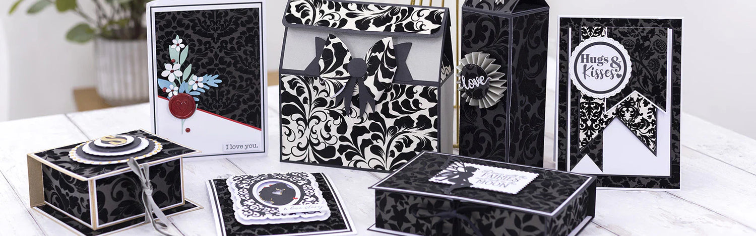 Flocked Damask Pad