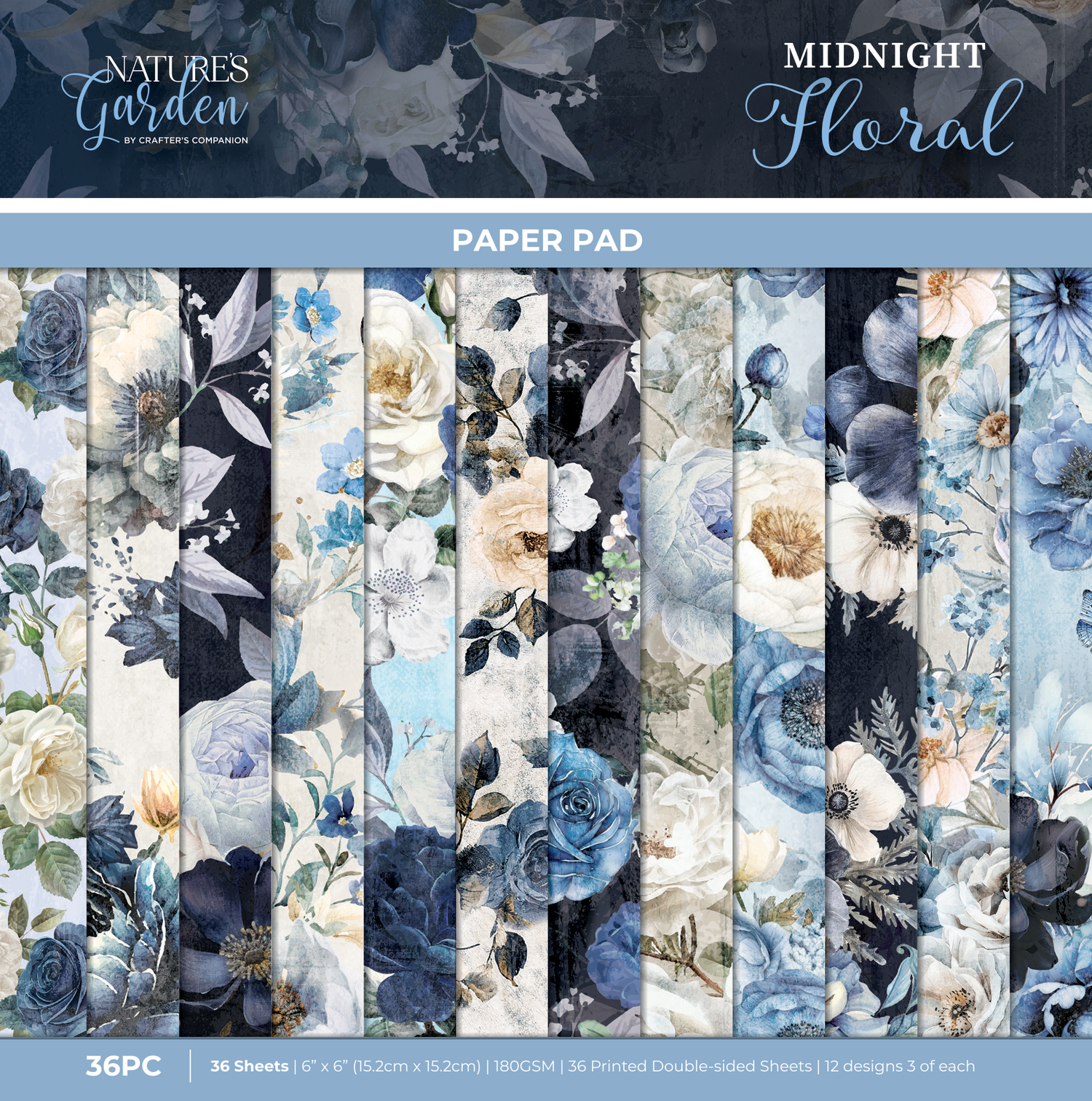 Nature's Garden Midnight Floral
