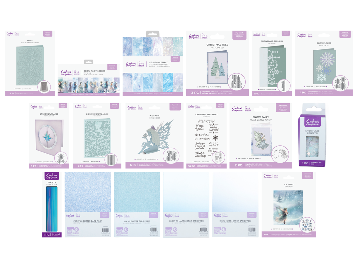 Crafter's Companion - Ice Fairy Collection